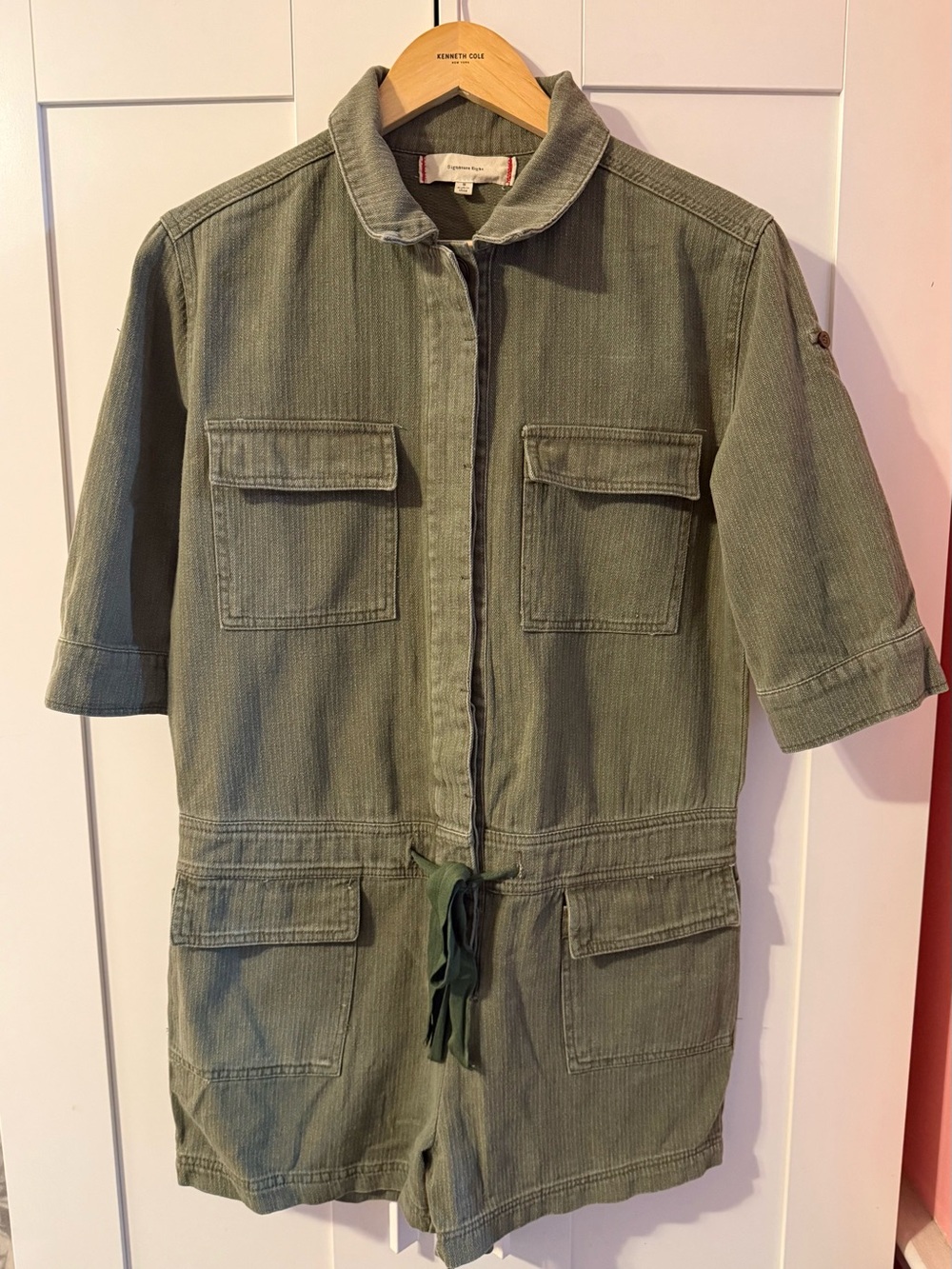 Signature Eight Sweetly Olive Romper
